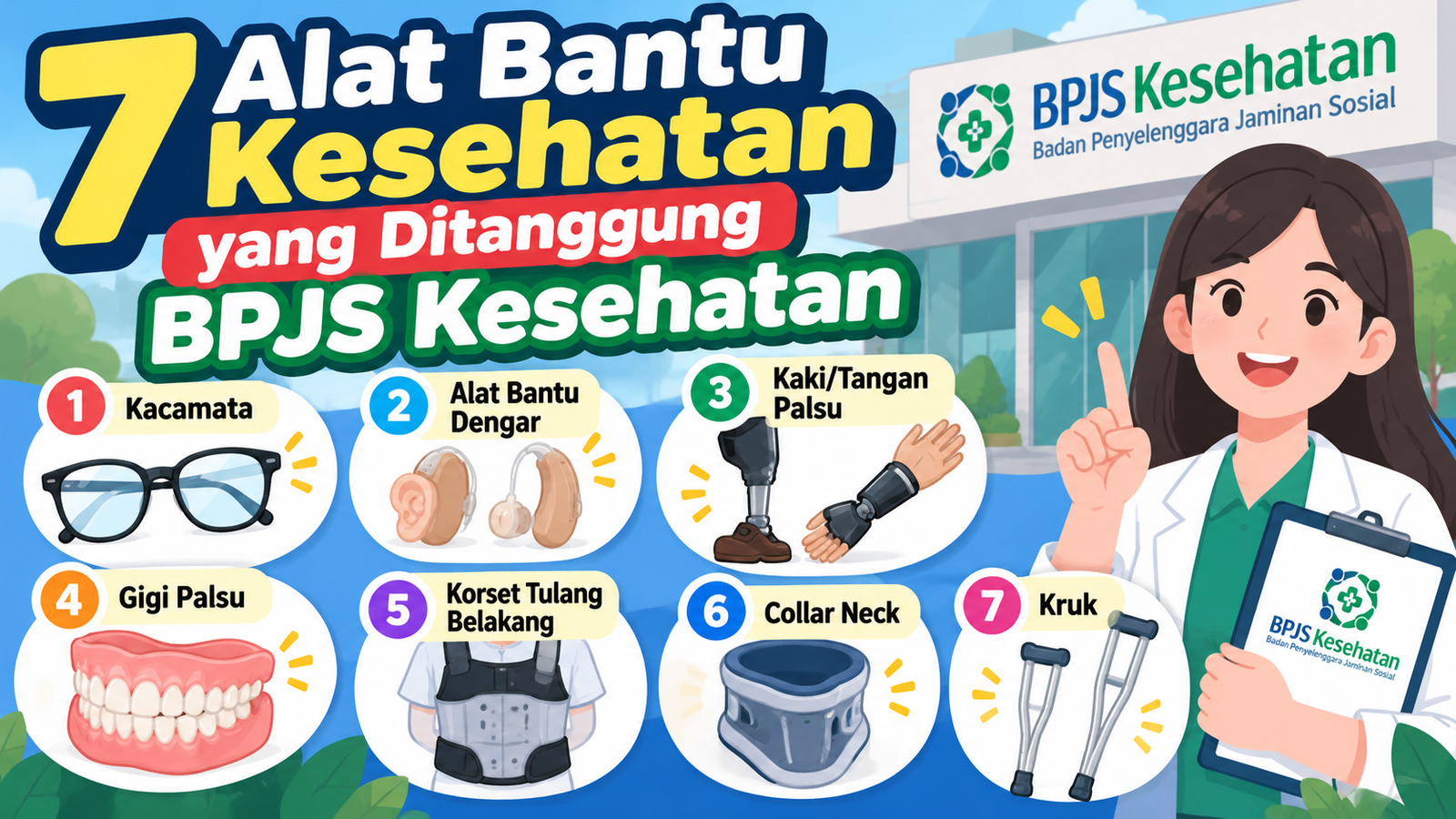 7 Alat Bantu Kesehatan yang Bisa Ditanggung BPJS Kesehatan, Jangan Sampai Tidak Tahu!